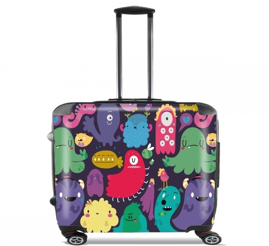  Colorful Creatures for Wheeled bag cabin luggage suitcase trolley 17" laptop