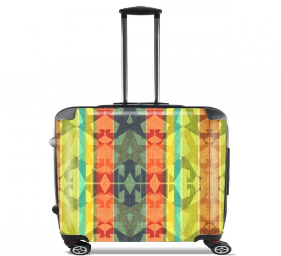  colourful design for Wheeled bag cabin luggage suitcase trolley 17" laptop