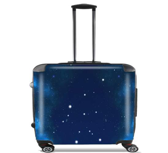  Constellations of the Zodiac: Aquarius for Wheeled bag cabin luggage suitcase trolley 17" laptop