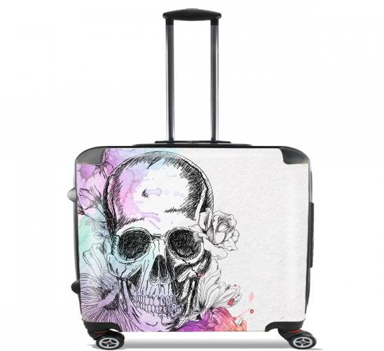  Color skull for Wheeled bag cabin luggage suitcase trolley 17" laptop