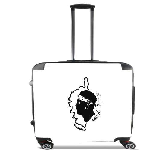  Corsica for Wheeled bag cabin luggage suitcase trolley 17" laptop