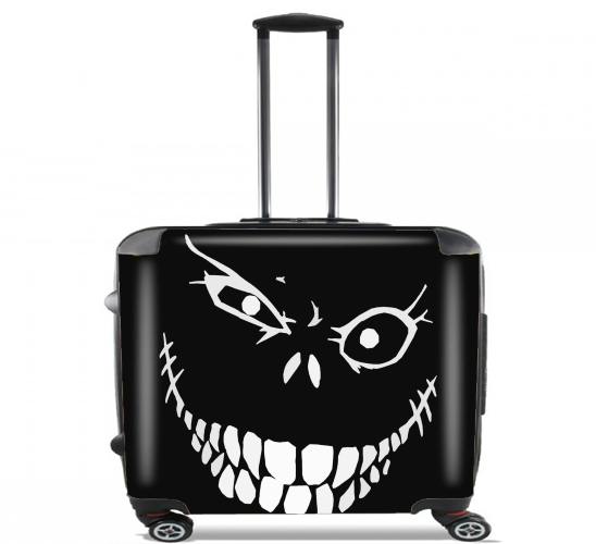  Crazy Monster Grin for Wheeled bag cabin luggage suitcase trolley 17" laptop