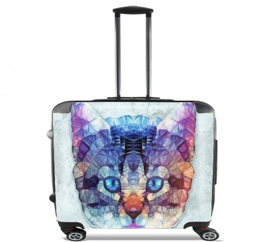  cute kitten for Wheeled bag cabin luggage suitcase trolley 17" laptop