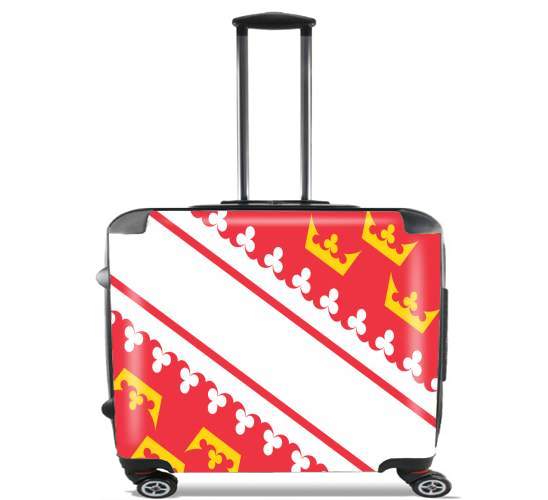  Drapeau alsacien Alsace Lorraine for Wheeled bag cabin luggage suitcase trolley 17" laptop