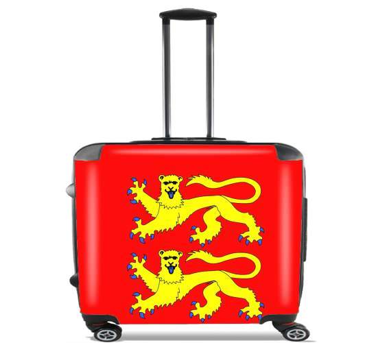  Drapeau Normand for Wheeled bag cabin luggage suitcase trolley 17" laptop