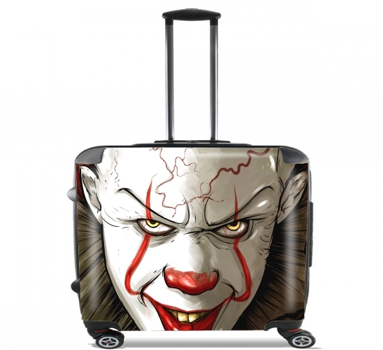  Evil Clown  for Wheeled bag cabin luggage suitcase trolley 17" laptop