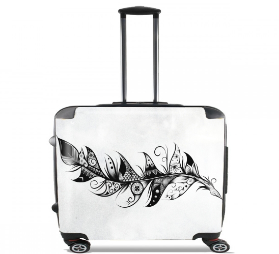  Feather for Wheeled bag cabin luggage suitcase trolley 17" laptop