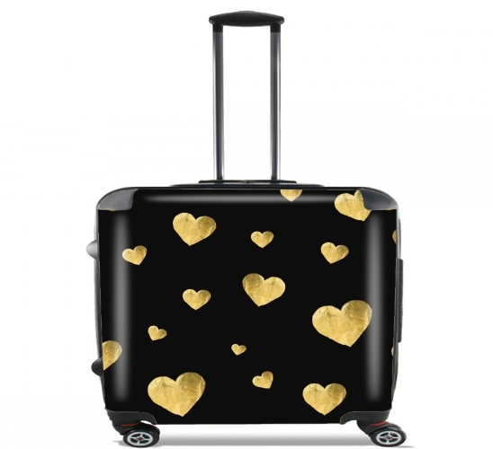  Floating Hearts for Wheeled bag cabin luggage suitcase trolley 17" laptop