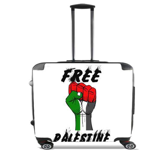  Free Palestine for Wheeled bag cabin luggage suitcase trolley 17" laptop