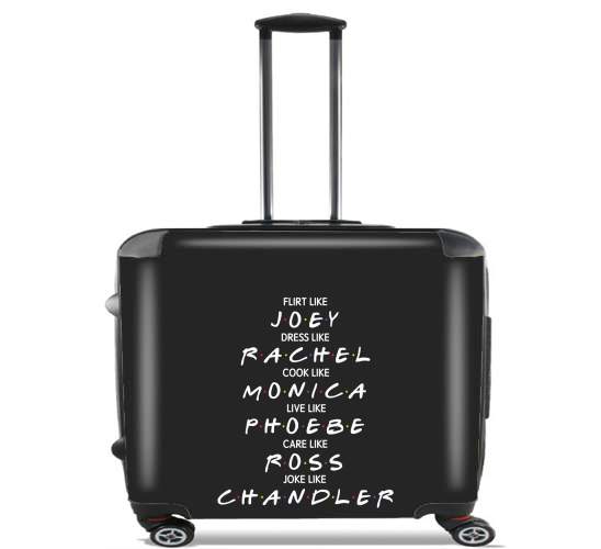  Friends for Wheeled bag cabin luggage suitcase trolley 17" laptop