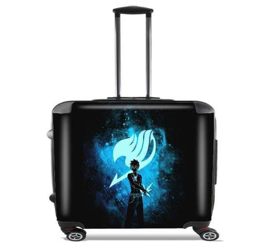  Grey Fullbuster - Fairy Tail for Wheeled bag cabin luggage suitcase trolley 17" laptop