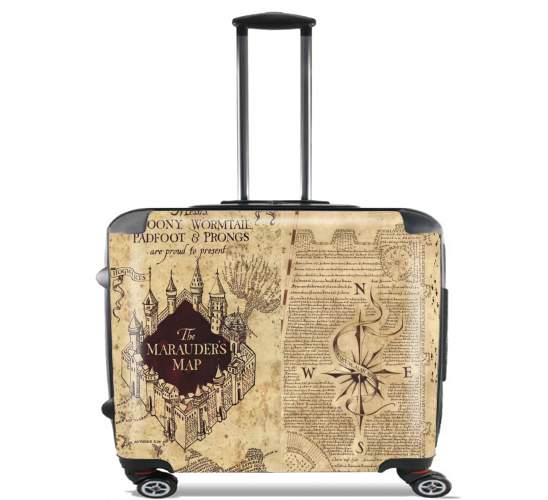  Marauder Map for Wheeled bag cabin luggage suitcase trolley 17" laptop