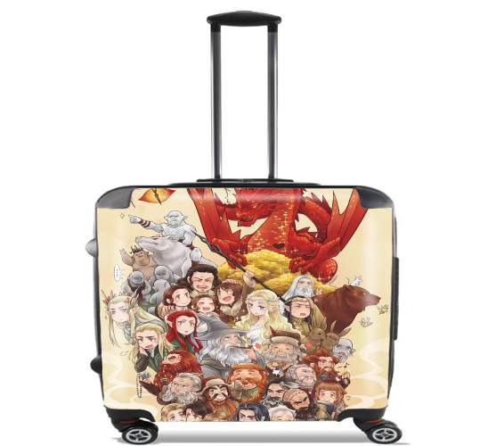  Hobbit The journey for Wheeled bag cabin luggage suitcase trolley 17" laptop