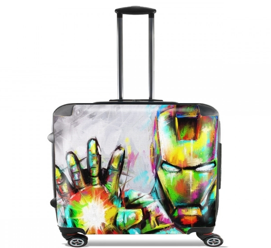  I am The Iron Man for Wheeled bag cabin luggage suitcase trolley 17" laptop