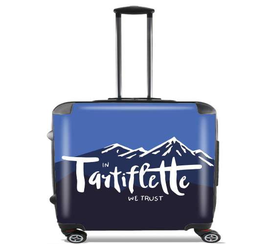 in tartiflette we trust for Wheeled bag cabin luggage suitcase trolley 17" laptop