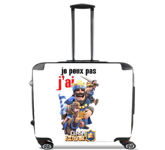  Inspired By Clash Royale for Wheeled bag cabin luggage suitcase trolley 17" laptop