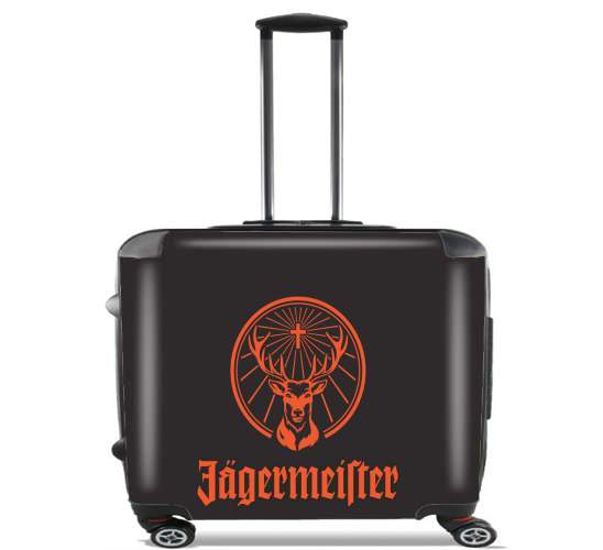  Jagermeister for Wheeled bag cabin luggage suitcase trolley 17" laptop