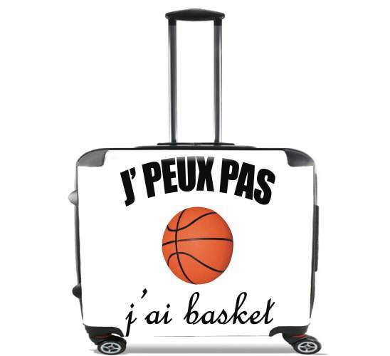  Je peux pas j ai basket for Wheeled bag cabin luggage suitcase trolley 17" laptop