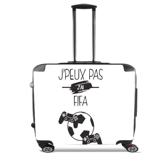  Je peux pas j ai fifa for Wheeled bag cabin luggage suitcase trolley 17" laptop