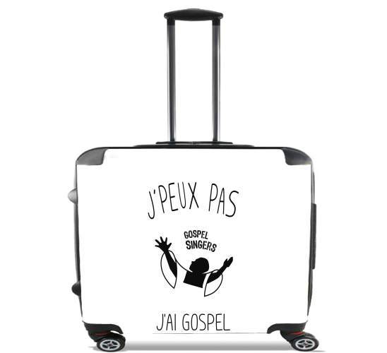  Je peux pas jai gospel for Wheeled bag cabin luggage suitcase trolley 17" laptop
