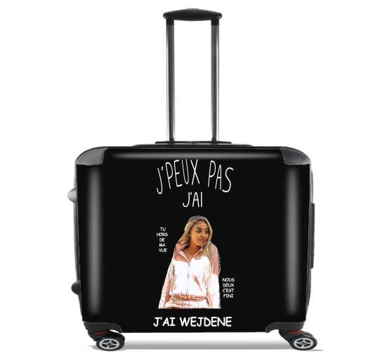  Je peux pas jai Wejdene for Wheeled bag cabin luggage suitcase trolley 17" laptop