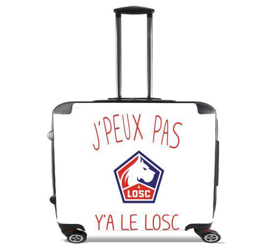  je peux pas ya le losc for Wheeled bag cabin luggage suitcase trolley 17" laptop