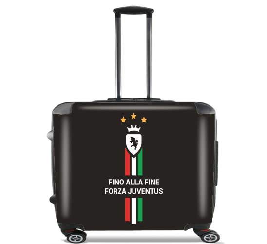  JUVENTUS TURIN Home 2018 for Wheeled bag cabin luggage suitcase trolley 17" laptop