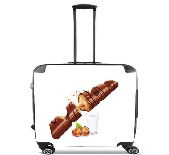  Kinder Bueno for Wheeled bag cabin luggage suitcase trolley 17" laptop