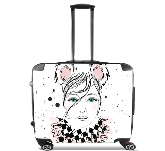  Lady Circus for Wheeled bag cabin luggage suitcase trolley 17" laptop
