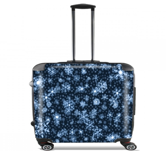  Let It Snow for Wheeled bag cabin luggage suitcase trolley 17" laptop