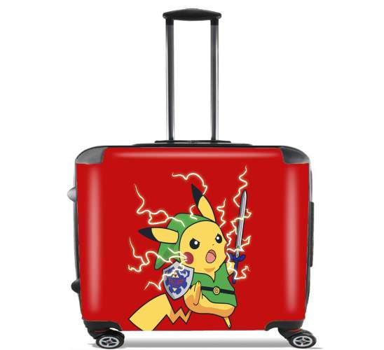  Linkachu for Wheeled bag cabin luggage suitcase trolley 17" laptop