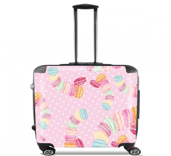  MACARONS for Wheeled bag cabin luggage suitcase trolley 17" laptop