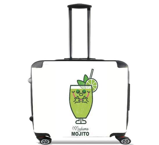 Madame Mojito for Wheeled bag cabin luggage suitcase trolley 17" laptop