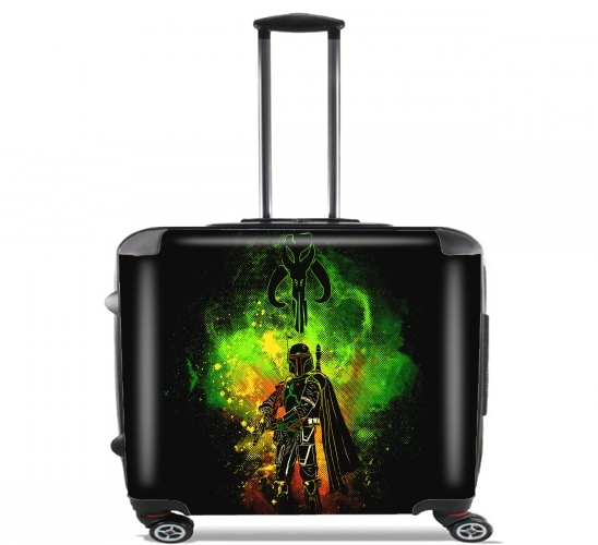 Mandalore Art for Wheeled bag cabin luggage suitcase trolley 17" laptop