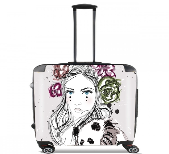  Miss Mime for Wheeled bag cabin luggage suitcase trolley 17" laptop