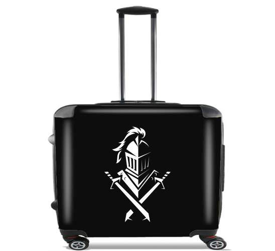  Modern Knight Elegance for Wheeled bag cabin luggage suitcase trolley 17" laptop