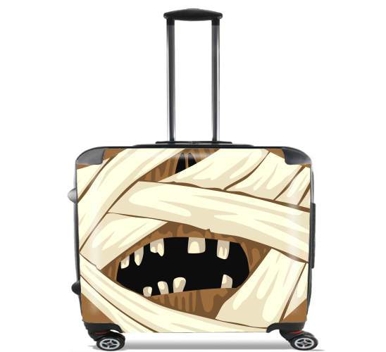  mummy vector for Wheeled bag cabin luggage suitcase trolley 17" laptop