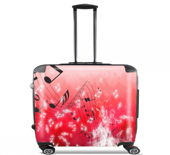  Musicality for Wheeled bag cabin luggage suitcase trolley 17" laptop