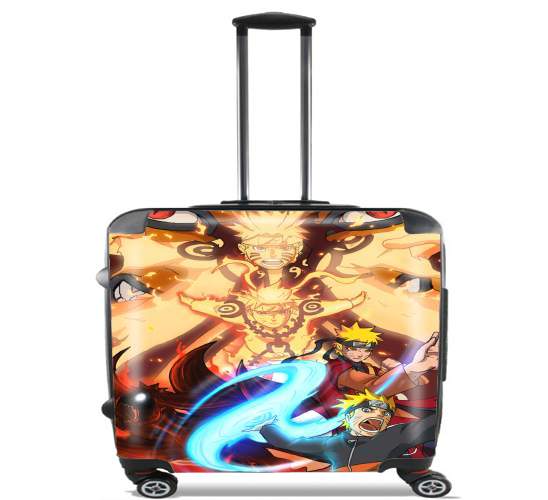  Naruto Evolution for Wheeled bag cabin luggage suitcase trolley 17" laptop