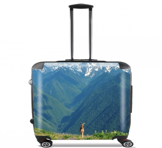  Nature's Calling for Wheeled bag cabin luggage suitcase trolley 17" laptop