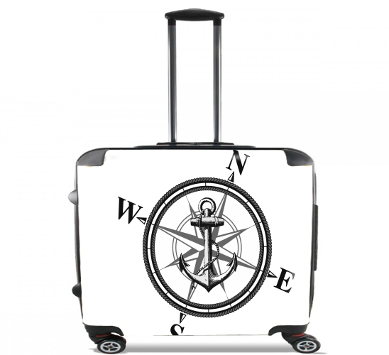  Nautica for Wheeled bag cabin luggage suitcase trolley 17" laptop