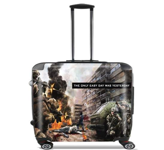  Navy Seals Team for Wheeled bag cabin luggage suitcase trolley 17" laptop