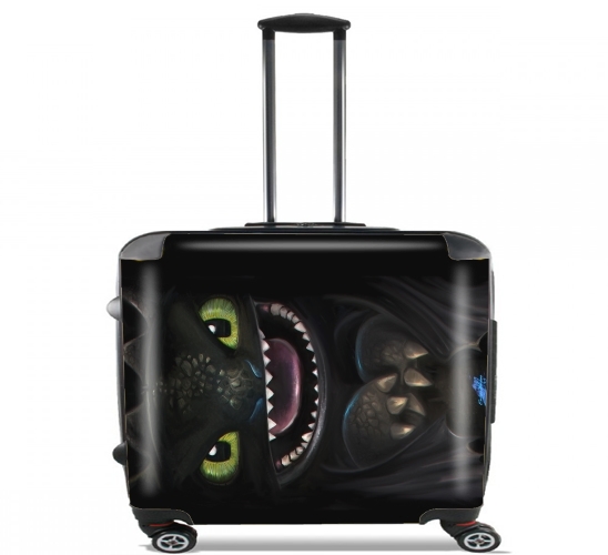  Night fury for Wheeled bag cabin luggage suitcase trolley 17" laptop