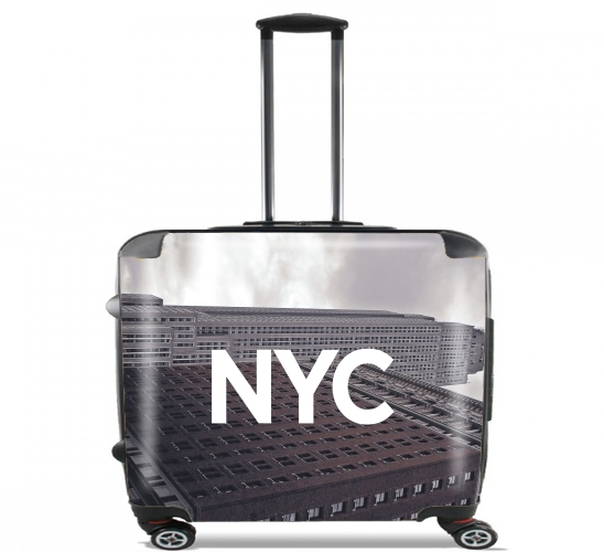  NYC Basic 8 for Wheeled bag cabin luggage suitcase trolley 17" laptop