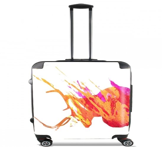  On the road again for Wheeled bag cabin luggage suitcase trolley 17" laptop