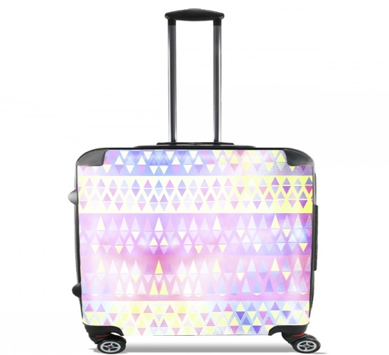  Pastel Pattern for Wheeled bag cabin luggage suitcase trolley 17" laptop
