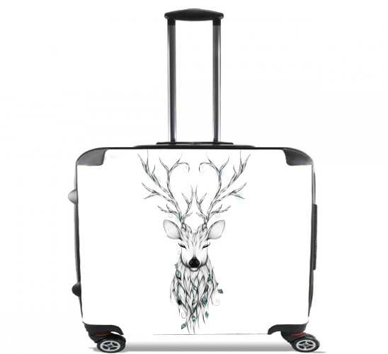  Poetic Deer for Wheeled bag cabin luggage suitcase trolley 17" laptop