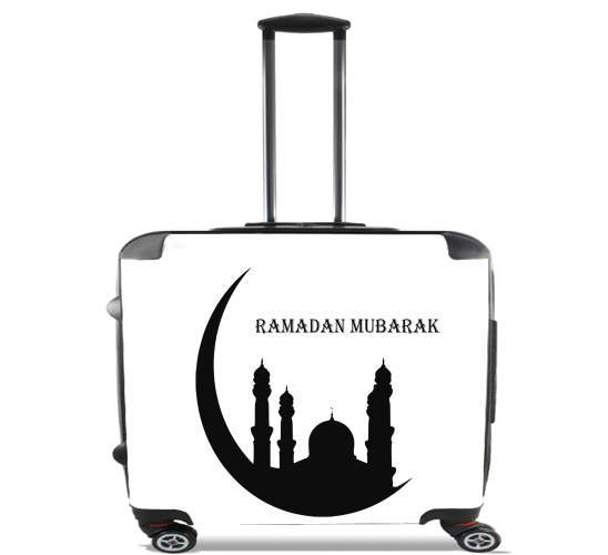  Ramadan Kareem Mubarak for Wheeled bag cabin luggage suitcase trolley 17" laptop