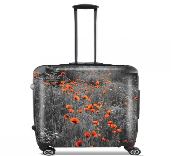  Red and Black Field for Wheeled bag cabin luggage suitcase trolley 17" laptop