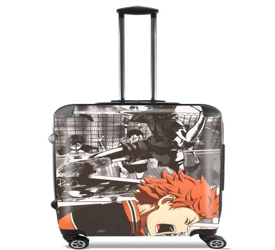  Shoyo Hinata Haikyuu for Wheeled bag cabin luggage suitcase trolley 17" laptop